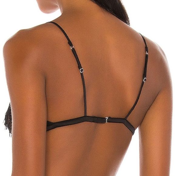 NWT Lovers + Friends Cosmo Bra in Black - Picture 3 of 4